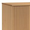vidaXL Wardrobe OLDEN Brown 76.5x53x172 cm Solid Wood Pine