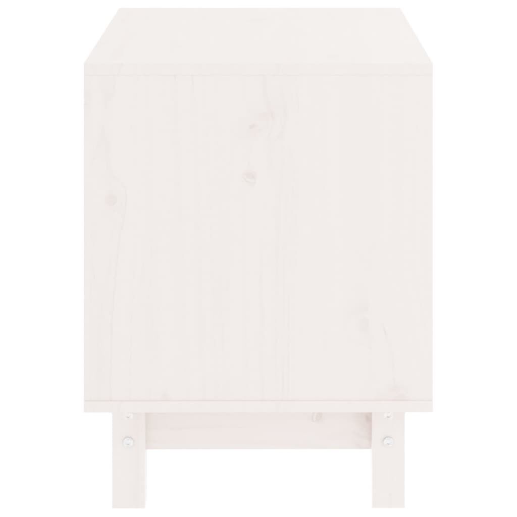 vidaXL Dog House White 50x40x52 cm Solid Wood Pine
