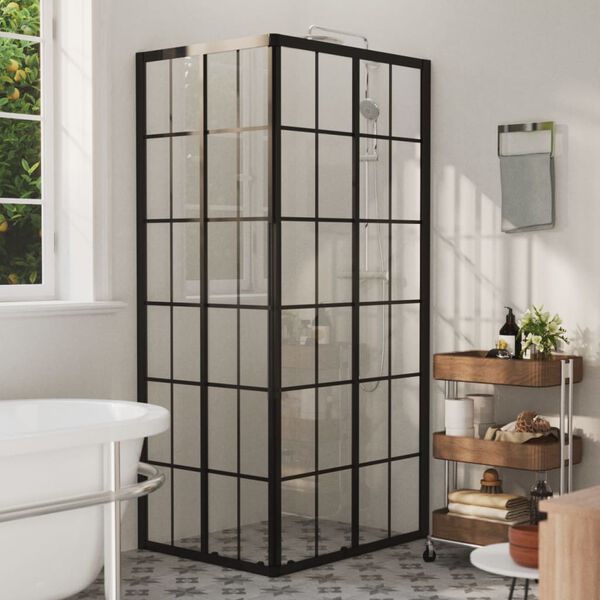 vidaXL Shower Cabin ESG 90x70x180 cm