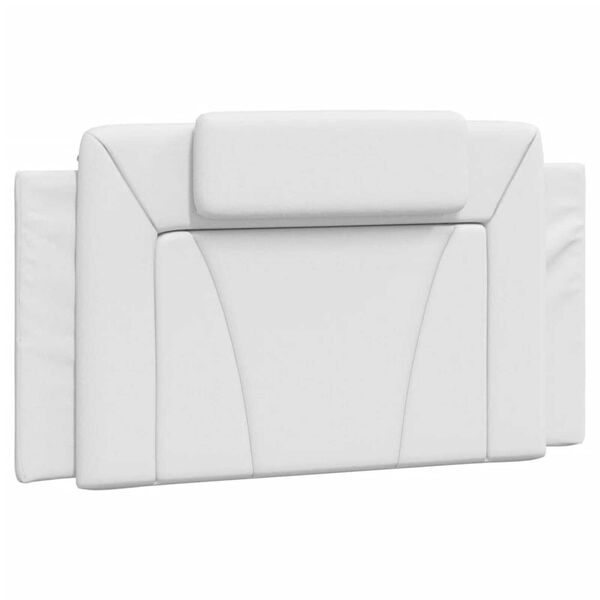vidaXL Bed Frame "Viana" with LED without Mattress White 100x203 cm