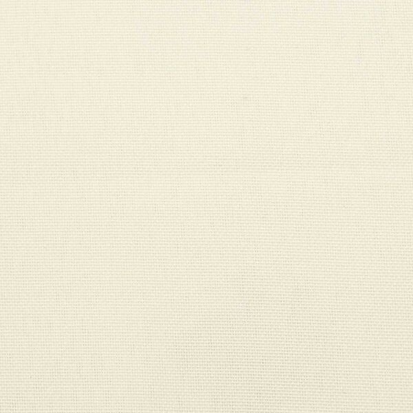 vidaXL Garden Bench Cushion Cream White 120x(50+50)x7cm Oxford Fabric