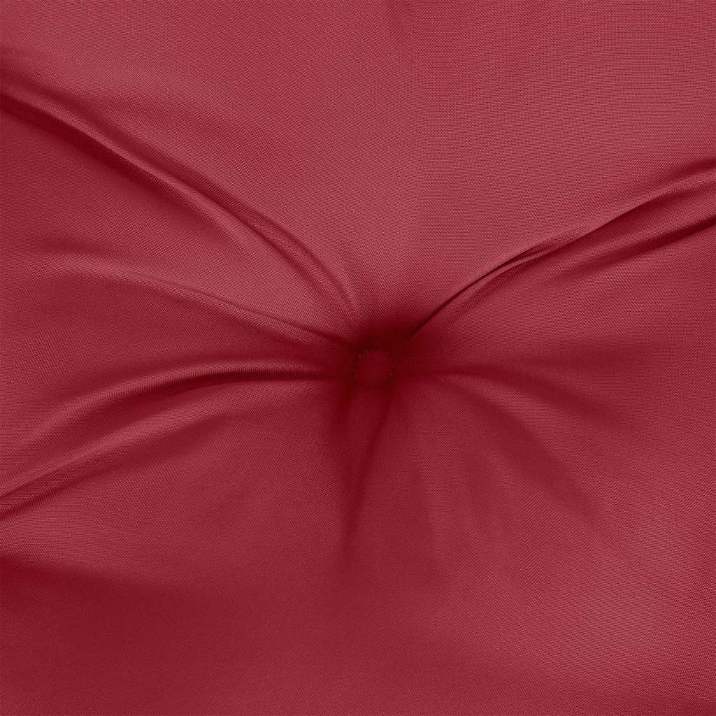 vidaXL Garden Bench Cushion Wine Red 200x(50+50)x7cm Oxford Fabric