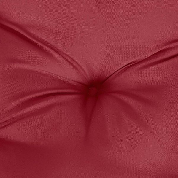 vidaXL Garden Bench Cushion Wine Red 200x(50+50)x7cm Oxford Fabric
