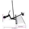 vidaXL Scarifier for Ride-on Mower 109 cm