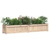 vidaXL Garden Planters 2 pcs Solid Wood Pine