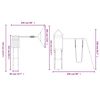 vidaXL Outdoor Playset Solid Wood Pine