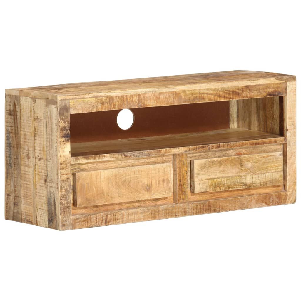 vidaXL TV Cabinets 2 pcs 88x30x40 cm Solid Wood Mango