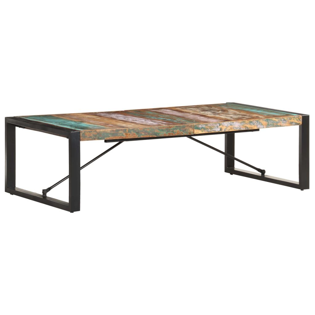vidaXL Coffee Table 140x70x40 cm Solid Reclaimed Wood
