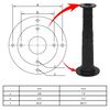 vidaXL Stand for Garden Hand Water Pump Cast Iron