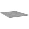 vidaXL Bookshelf Boards 4 pcs Concrete Grey 40x50x1.5 cm Engineered Wood