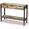 vidaXL Sideboard 3 Drawers Solid Reclaimed Wood