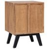 vidaXL Bedside Cabinet 40x35x55 cm Solid Teak