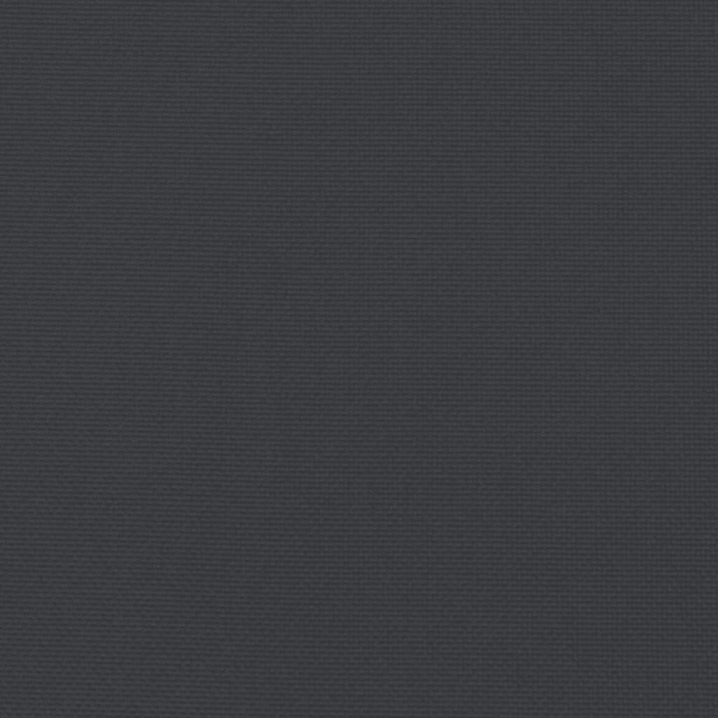 vidaXL Garden Bench Cushion Black 120x50x7 cm Oxford Fabric