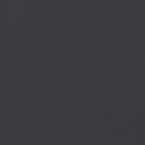 vidaXL Garden Bench Cushion Black 120x50x7 cm Oxford Fabric