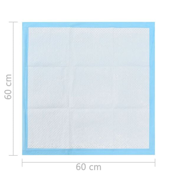 vidaXL Pet Training Pads 200 pcs 60x60 cm Non Woven Fabric