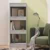 vidaXL Book Cabinet/Room Divider Concrete Grey 40x30x103 cm Engineered Wood