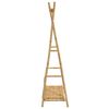vidaXL Clothes Rack with Shelf 102x50x190 cm Bamboo