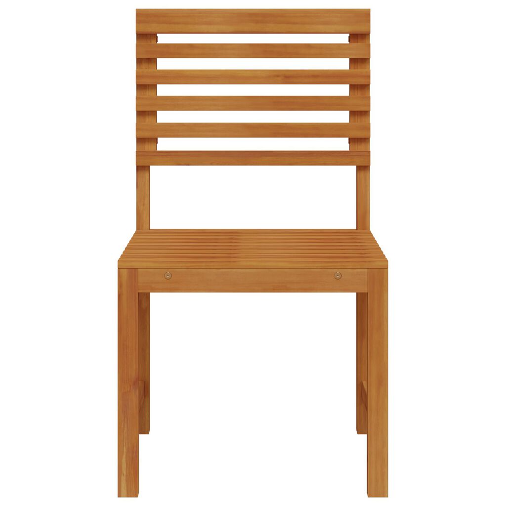 vidaXL Garden Chair 2 pcs Brown 50 x 50 x 91cm Solid Acacia wood