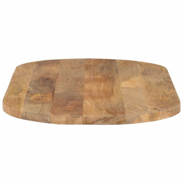 vidaXL Table Top 110x50x3.8 cm Oval Solid Wood Mango
