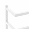 vidaXL Towel Rack White 24x12x96 cm Steel