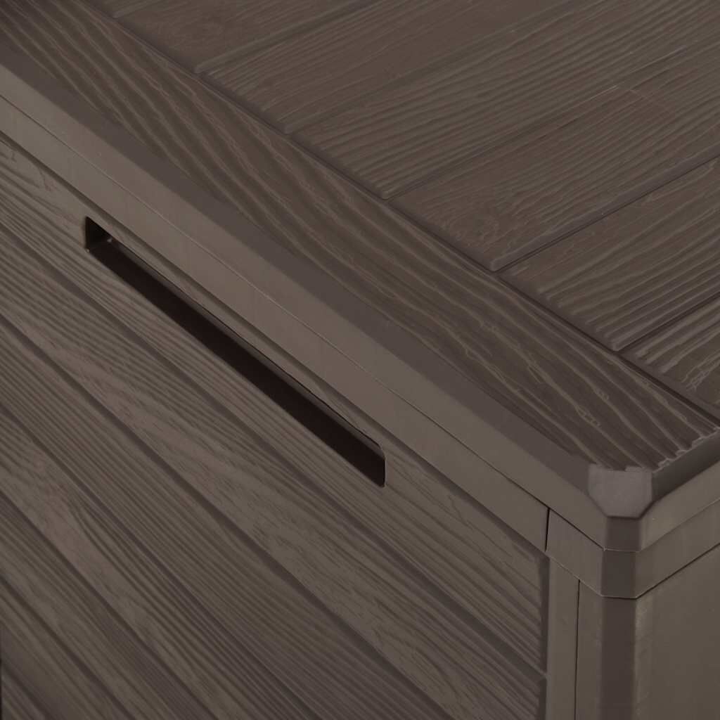 vidaXL Garden Storage Box Brown 78x44x55 cm