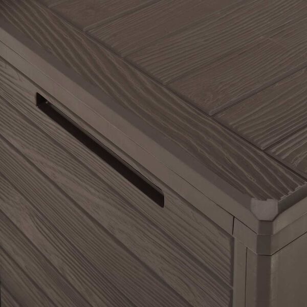 vidaXL Garden Storage Box Brown 78x44x55 cm