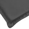 vidaXL Sun Lounger Cushion Melange Anthracite 186x58x4 cm Fabric