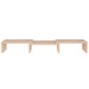 vidaXL Monitor Stand 60x24x10.5 cm Solid Wood Pine