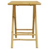 vidaXL Folding Garden Table 55x55x75 cm Bamboo