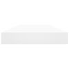vidaXL Bookshelf Boards 8 pcs White 80x10x1.5 cm Engineered Wood