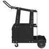 vidaXL Welding Trolley Black 90 x 46 x 96 cm Steel