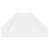vidaXL Wall Shelves 4 pcs White 115x9x3 cm