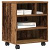 vidaXL Printer Stand Old wood 41 x 32 x 48 cm Engineered wood