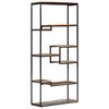 vidaXL Bookcase 80x30x180 cm Solid Reclaimed Wood