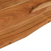 vidaXL Desk Top 80x50x2.5 cm Rectangular Solid Wood Acacia