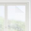 vidaXL Window Film Frosted Stripes Design 0.9x5 m PVC