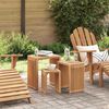 vidaXL Nest of SideTables Stackable 3 pcs Brown 33 x 44.5 x 51 cm
