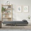 vidaXL Sofa Bed Dark Grey Fabric