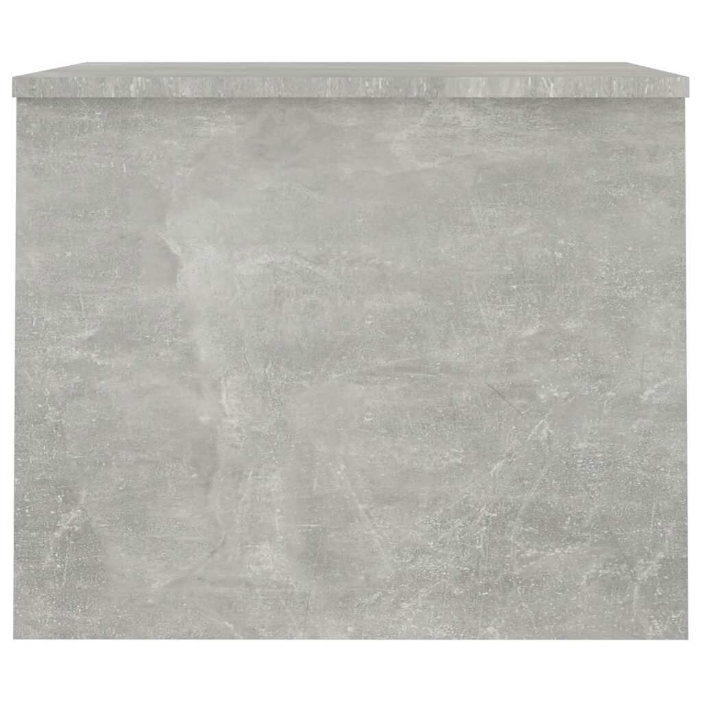 vidaXL Coffee Table Concrete Grey 80x50.5x41.5 cm Engineered Wood