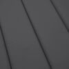 vidaXL Sun Lounger Cushion Anthracite 200x60x3cm Oxford Fabric