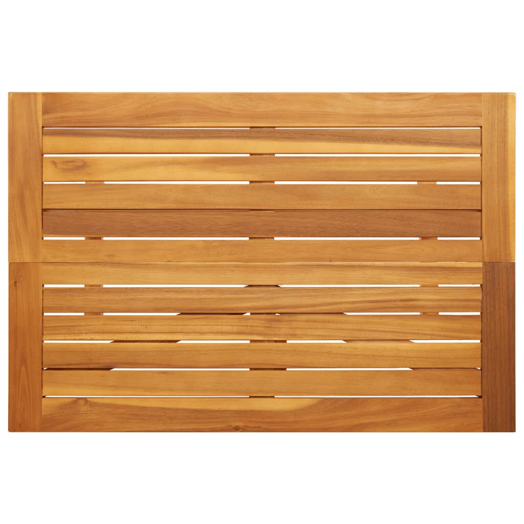 vidaXL Folding Balcony Table 90x60x72 cm Solid Wood Acacia