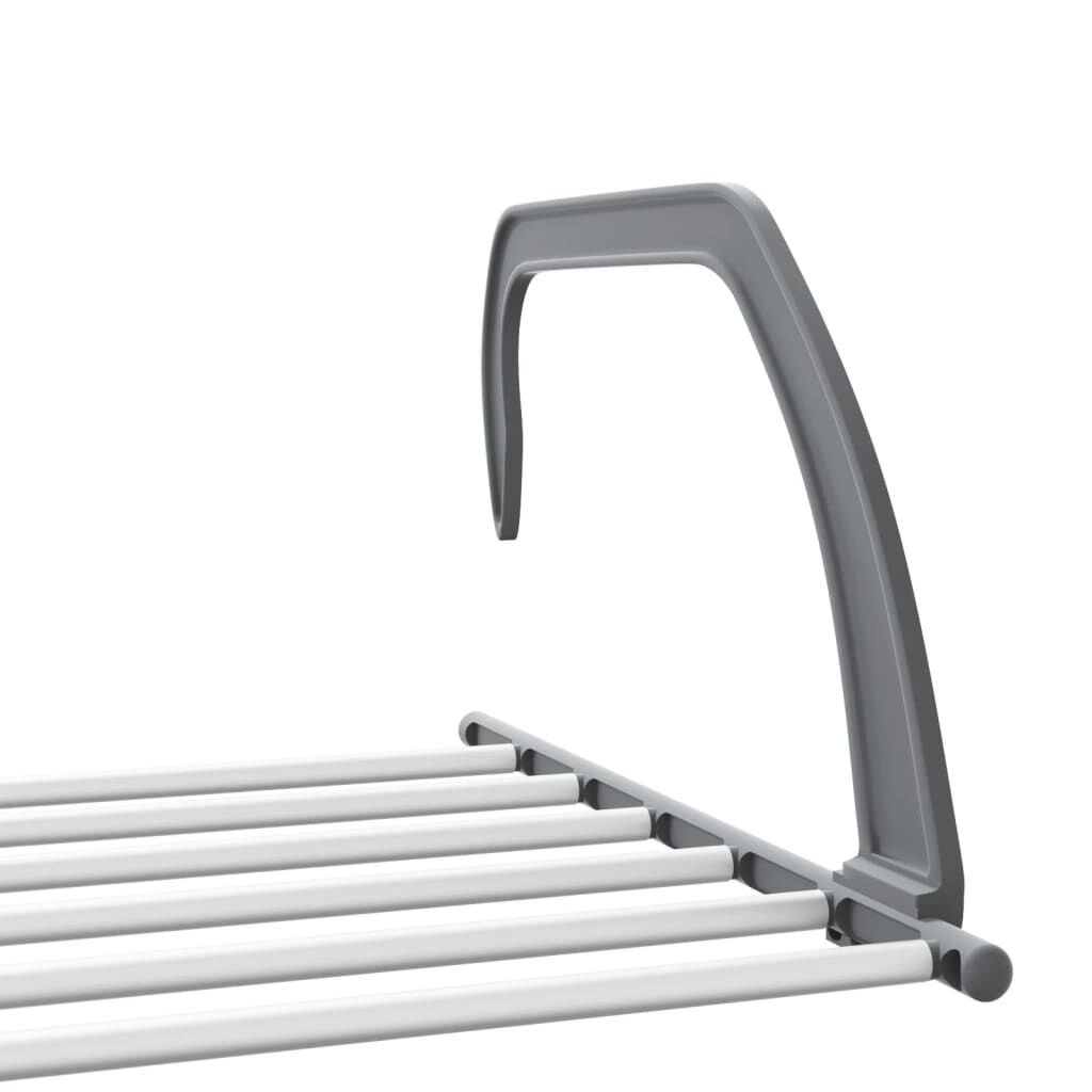 vidaXL Drying Racks 2 pcs 53x33x18 cm Aluminium