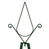 vidaXL Garden Climbing Plant Racks 2 pcs Dark Green 35x35x195 cm Iron