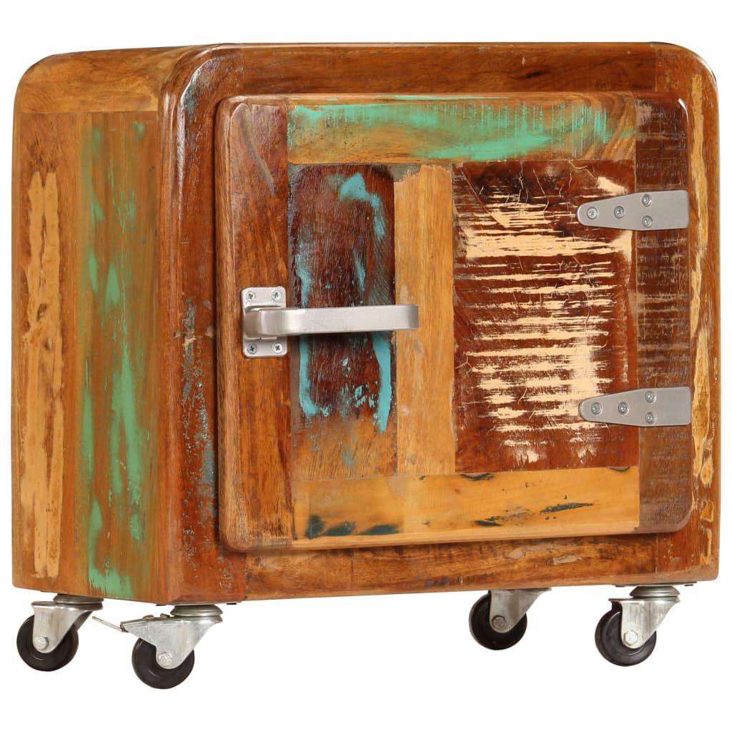 vidaXL Bedside Cabinet 50x30x50 cm Solid Reclaimed Wood
