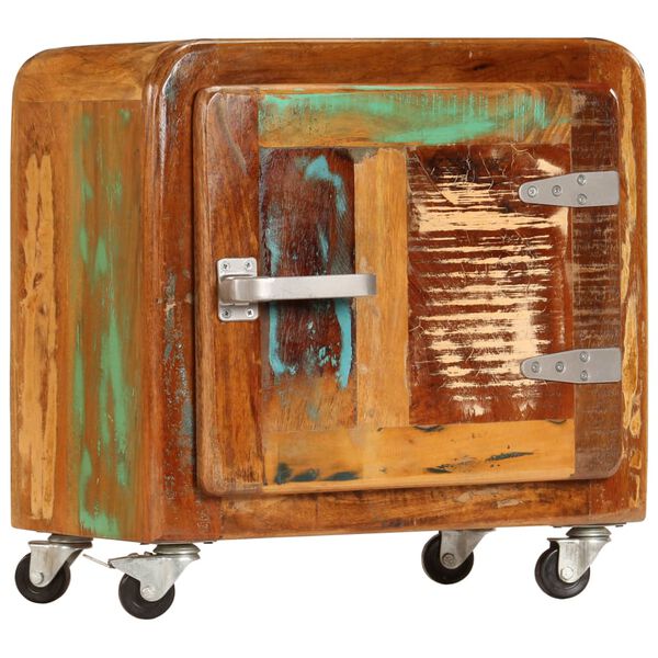 vidaXL Bedside Cabinet 50x30x50 cm Solid Reclaimed Wood