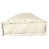 vidaXL Pallet Cushion Cream 200 x 40 x 8 cm Oxford Fbric