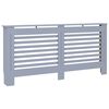 vidaXL Radiator Cover Anthracite 172x19x81.5 cm MDF