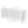 vidaXL Gabion Raised Bed Steel 270x90x100 cm