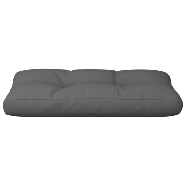 vidaXL Pallet Cushion Anthracite 80x40x12 cm Fabric