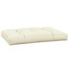 vidaXL Pallet Cushion Cream 120x80x12 cm Fabric